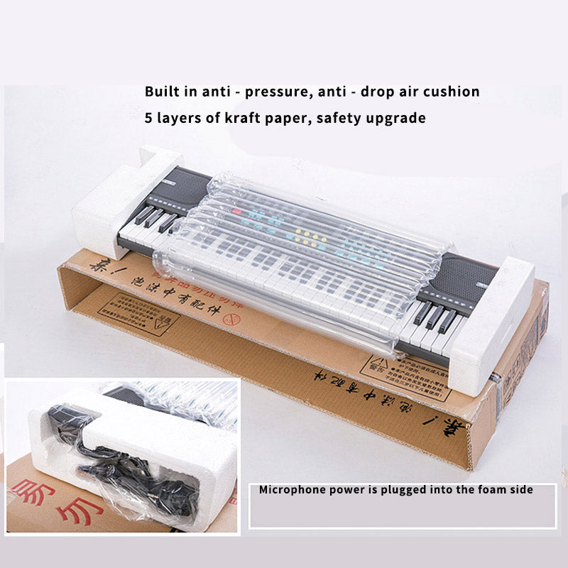 61 touch response keys electric keyboard, oriental keyboard, electronic organ baby piano musical toys