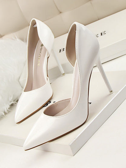 Dropshipping high heel stiletto d'orsay pumps fashion daily wear dress shoes pointed toes pumps heel shoes