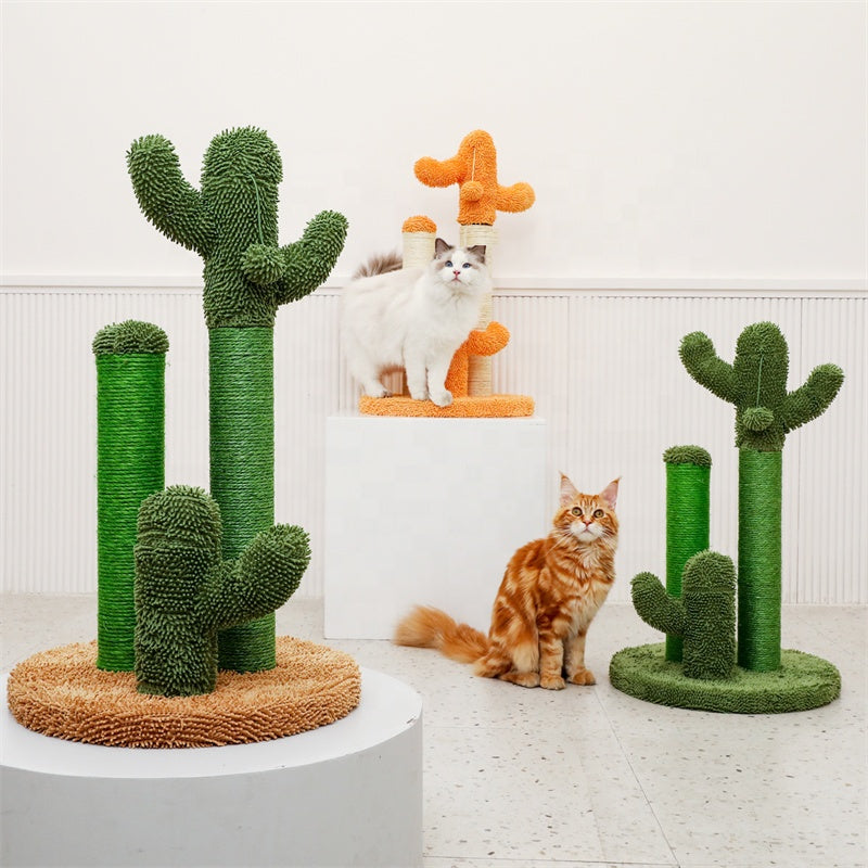 US Warehouse Free Shipping Hot Sale Cactus Cat Tree Scratcher Cat Scratching Posts