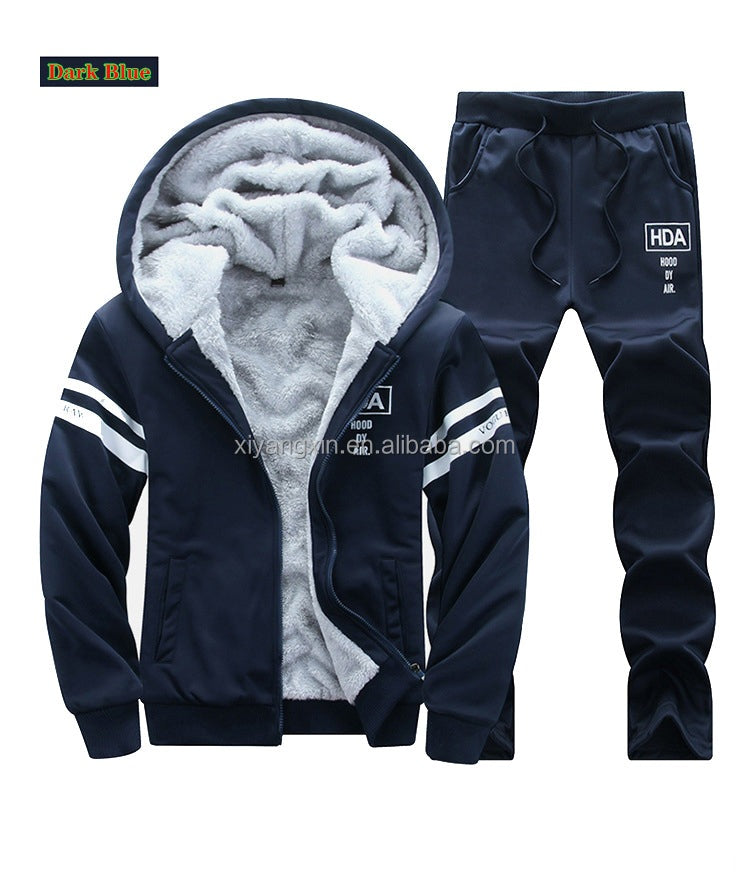 Jogger sets 2021 Jogging sweatsuit Tracksuit Training wear Sweat suits Plus size Men's jackets Coats Clothing Custom hoodies