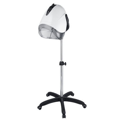 YABOLI Professional Standing Hooded Stand-Up Hair Bonnet Dryer with Rolling Base for Salon