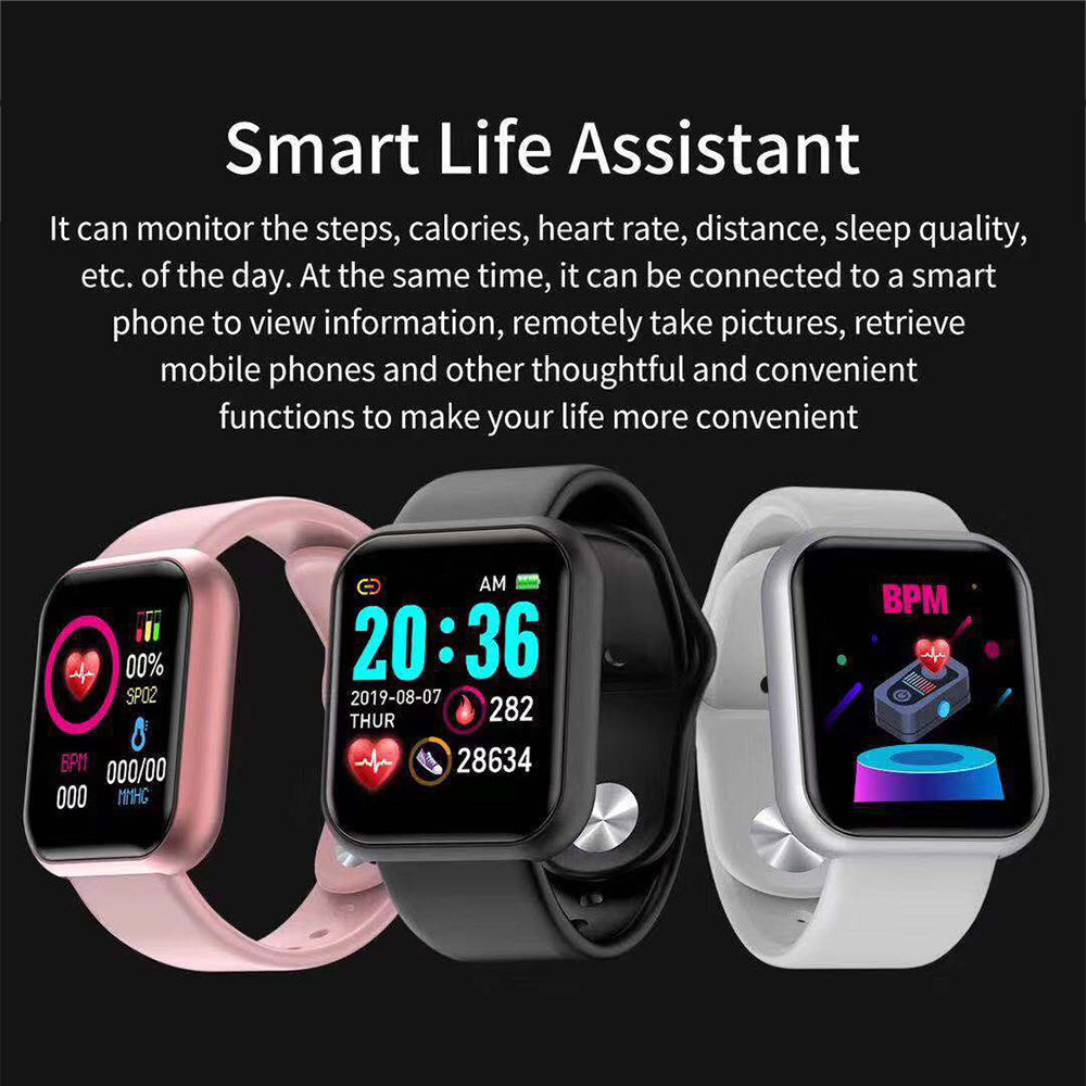 Products That Best Selling Reloj D20 Wrist Band Watch For Sport Relogio Smartwatch D20 Y68 Smart Bracelet D20 Reloj Sport Watch