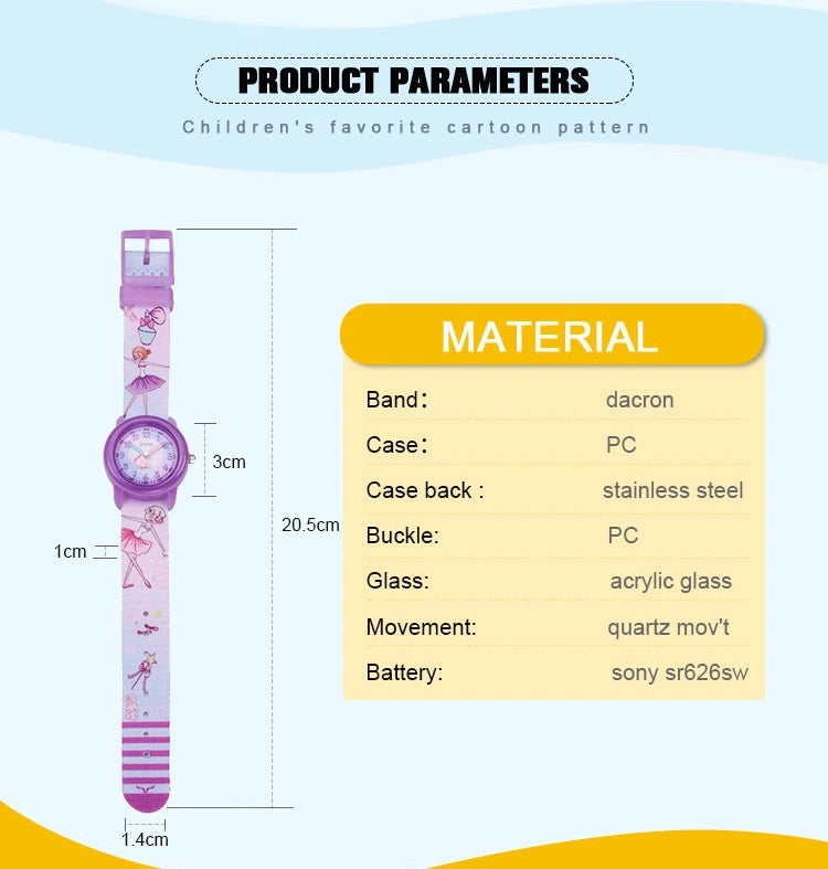 Cheap 3ATM Waterproof Acrylic Glass Hand kids best Sports Watches For Girl