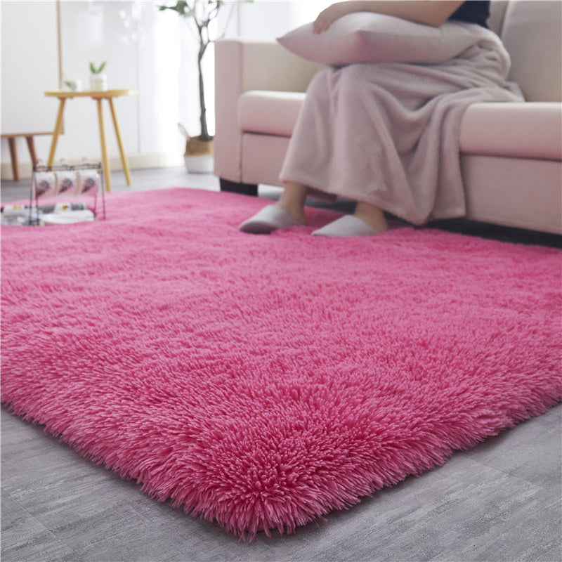 long hair shaggy hot selling plush low price area rug