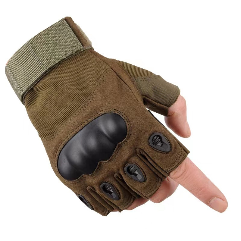 Tactical glove Half Finger full finger anti cutting joint protection security outdoor fan special forces training and