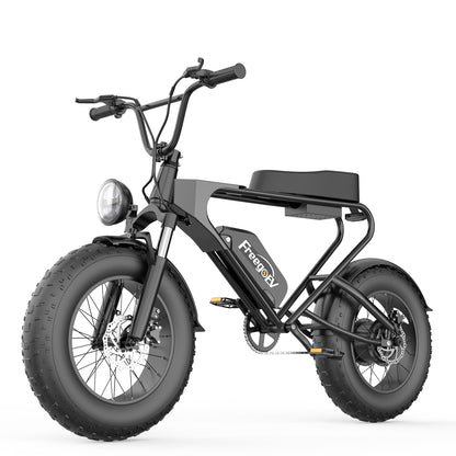 Electric Bike 1200W 20" Ebike Mountain E-Bike 48V 20Ah Lithium-Ion Battery 7-Speed U L Certified