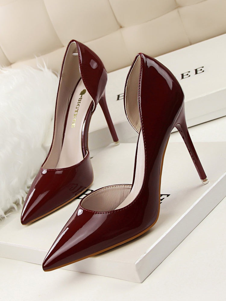 Dropshipping high heel stiletto d'orsay pumps fashion daily wear dress shoes pointed toes pumps heel shoes