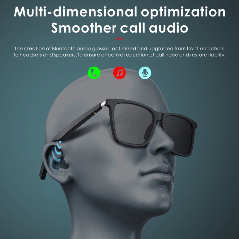 Fashion Sunglasses Newest 2020 Bluetooth Glasses Calling Smart Sunglasses with TWS Headphone