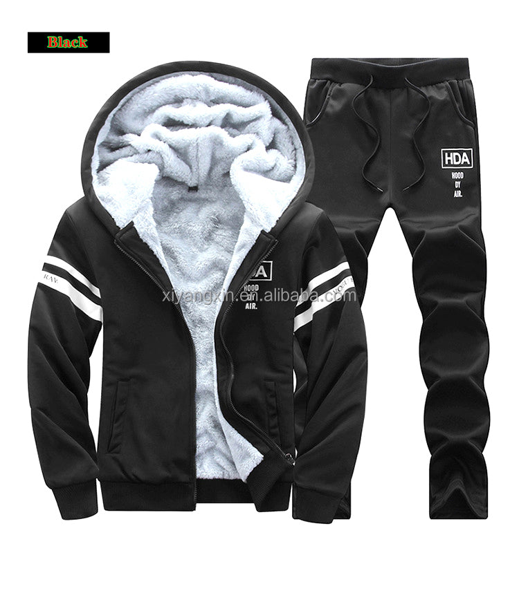 Jogger sets 2021 Jogging sweatsuit Tracksuit Training wear Sweat suits Plus size Men's jackets Coats Clothing Custom hoodies