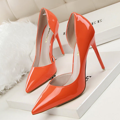 Dropshipping high heel stiletto d'orsay pumps fashion daily wear dress shoes pointed toes pumps heel shoes