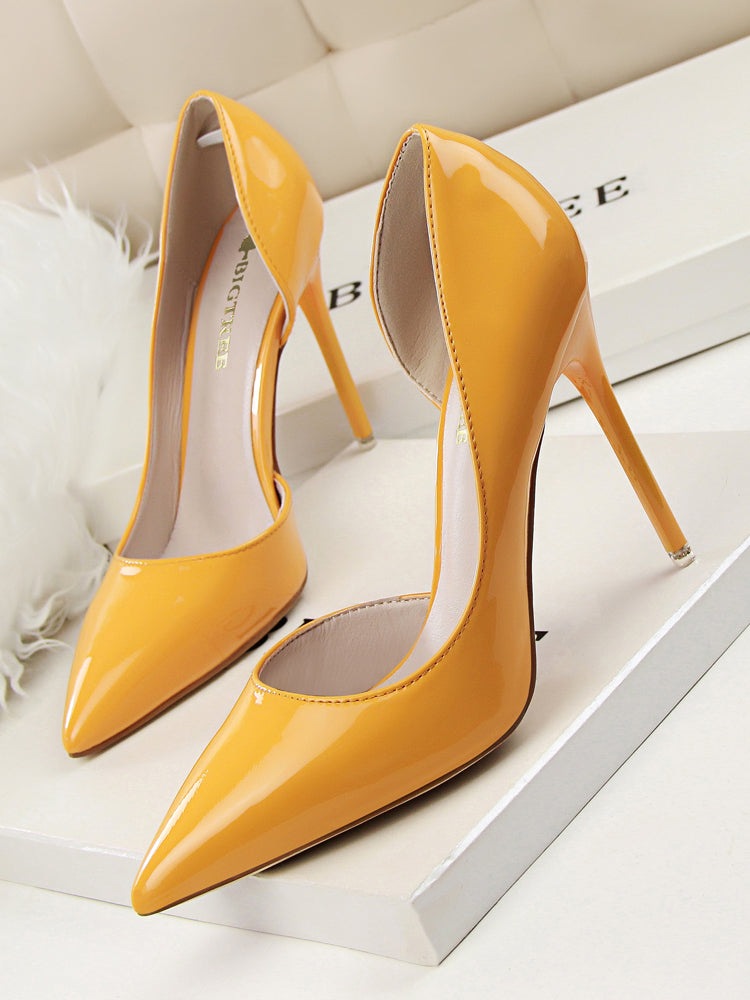 Dropshipping high heel stiletto d'orsay pumps fashion daily wear dress shoes pointed toes pumps heel shoes