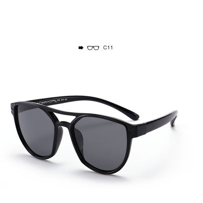 Brand Designer Fashionable Children Eyewear Boys and Girls Sun Shades Kids Sunglasses S8172