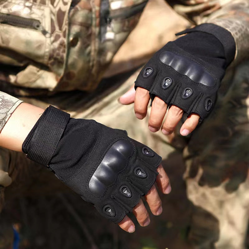 Tactical glove Half Finger full finger anti cutting joint protection security outdoor fan special forces training and