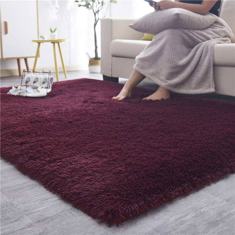 long hair shaggy hot selling plush low price area rug