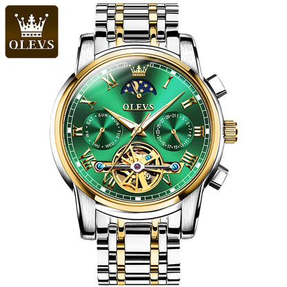 Men Hand Watch OLEVS 6617 Automatic Mechanical Montre