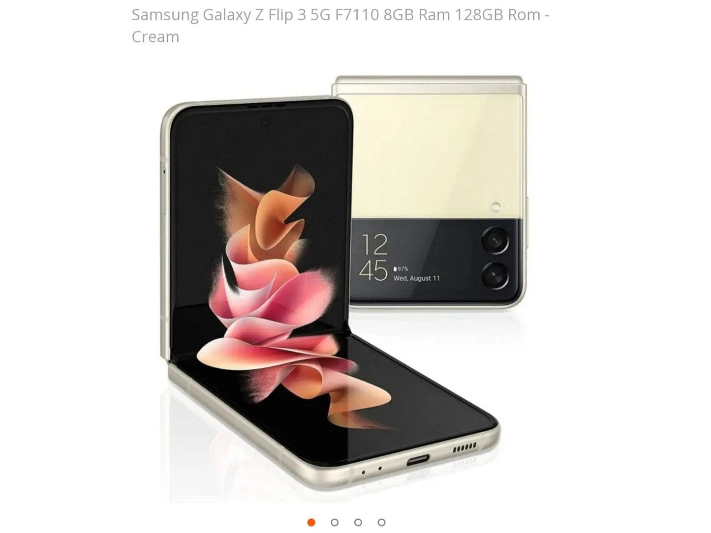 Samsung Galaxy Z Flip 8gb 256GB - Mirror Gold