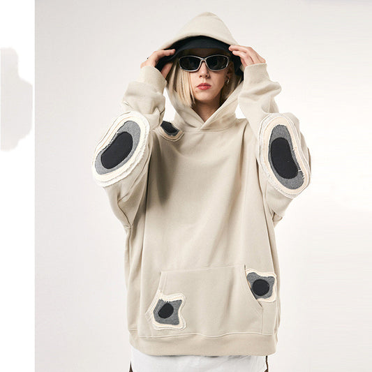 Street Fashion Brand Simple Personality Jacket Heavy Retro American Loose Sweater