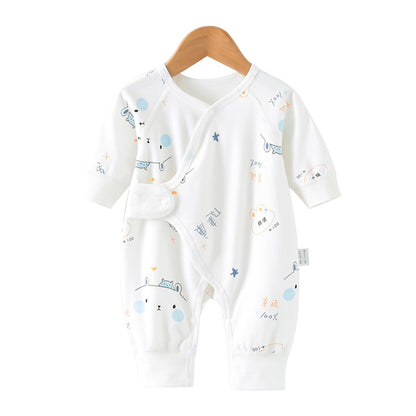 Spring And Autumn Seasons Newborn Cotton Clothes Onesie