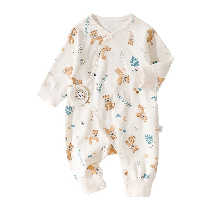 Spring And Autumn Seasons Newborn Cotton Clothes Onesie