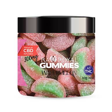 RA Royal CBD - CBD Edible - Watermelon Gummies - 300mg-1200mg