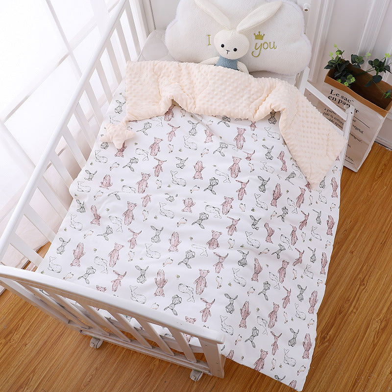 Baby Beanie Thickened Comforter Blanket